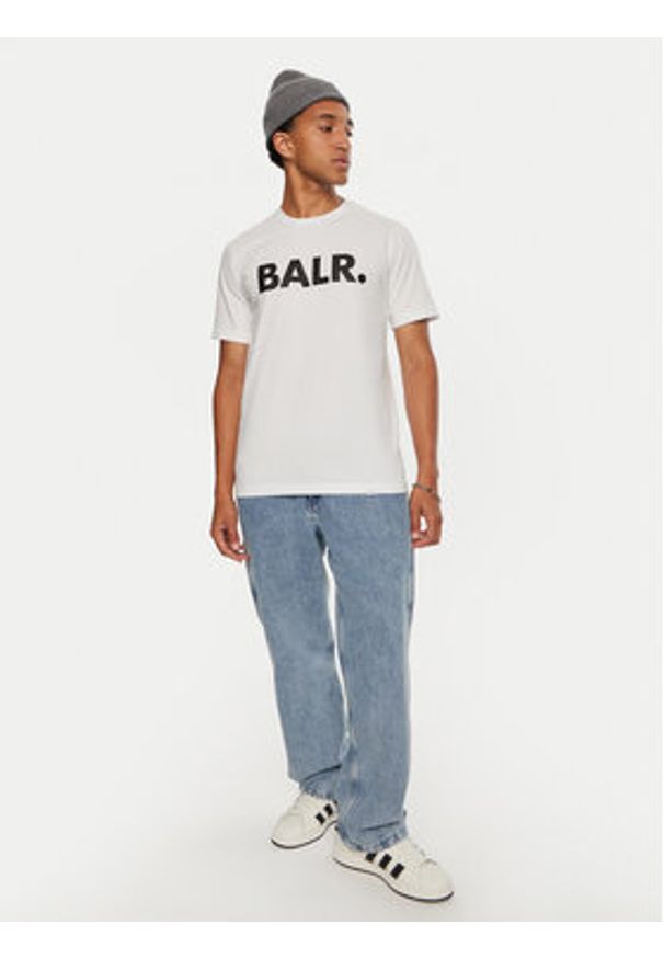 BALR. T-Shirt B1112.1048.906 Biały Regular Fit. Kolor: biały. Materiał: bawełna