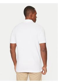 Lacoste Polo PH4012 Biały Slim Fit. Typ kołnierza: polo. Kolor: biały. Materiał: bawełna #3