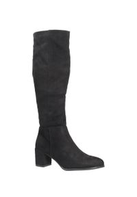 Sergio Leone - Czarne kozaki z ozdobnym suwakiem sergio leone kz273. Kolor: czarny #2