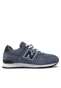 New Balance Sneakersy GC574GGE Granatowy. Kolor: niebieski. Model: New Balance 574