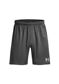 Szorty z dzianiny Under Armour Challenger. Kolor: szary, brązowy, biały, wielokolorowy. Materiał: dzianina. Sport: fitness #1