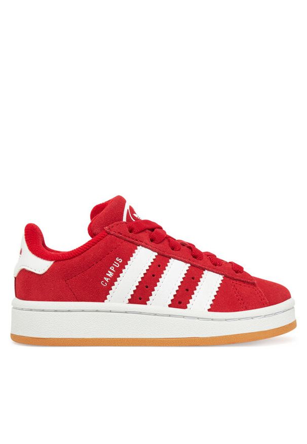 Adidas - adidas Sneakersy Campus 00s JI4329 Czerwony. Kolor: czerwony. Materiał: zamsz, skóra. Model: Adidas Campus