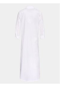 SELMARK - Selmark Sukienka koszulowa Vestido BC069 Biały Regular Fit. Kolor: biały. Materiał: bawełna. Typ sukienki: koszulowe #3