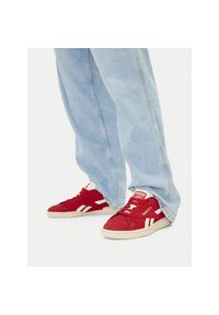 Sneakersy Reebok. Kolor: czerwony. Model: Reebok Club #1