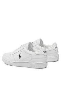 Polo Ralph Lauren Sneakersy Polo Crt Pp 809885817002 Biały. Kolor: biały. Materiał: skóra