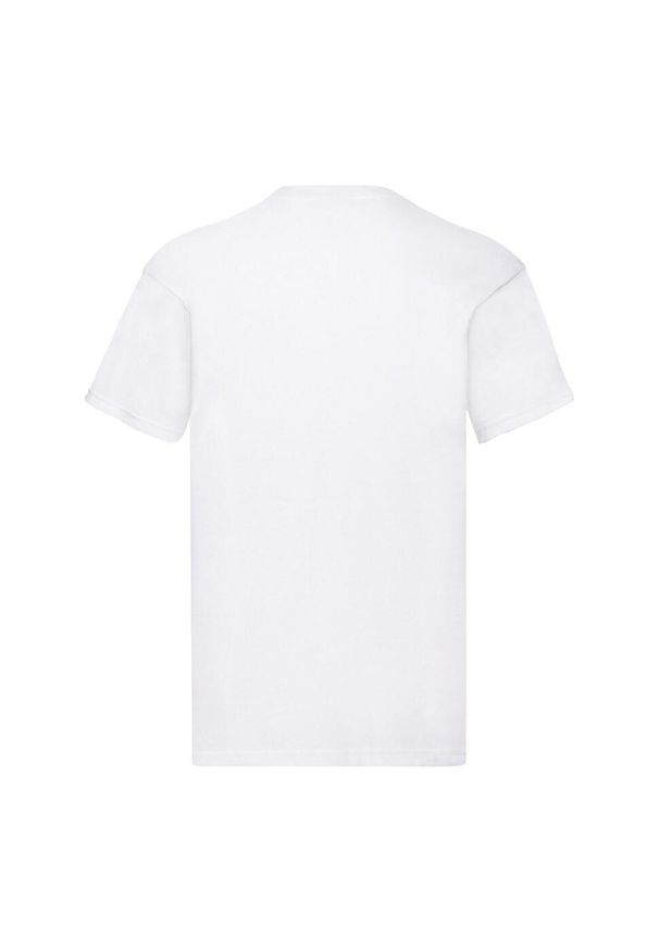 FRUIT OF THE LOOM - Oryginalna Koszulka Unisex Dla Dorosłych. Kolor: biały