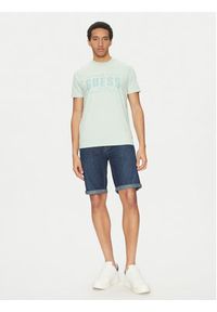 Guess T-Shirt M5GI27 KBW41 Zielony Regular Fit. Kolor: zielony. Materiał: bawełna #4