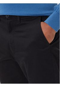 Calvin Klein Chinosy LV040EM633 Czarny Slim Fit. Kolor: czarny. Materiał: bawełna #3