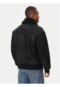 BOSS Kurtka skórzana Jonier 50547567 Czarny Relaxed Fit. Kolor: czarny. Materiał: skóra #7