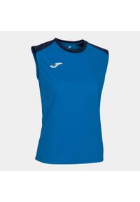 Koszulka do koszykówki damska Joma Eco Championship bez rękawów. Kolor: niebieski. Długość rękawa: bez rękawów #1