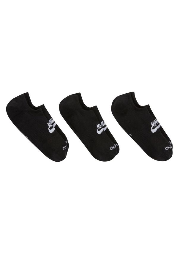 Nike - Skarpety Za Kostkę Unisex Adult Plus Cushioned Everyday. Kolor: czarny