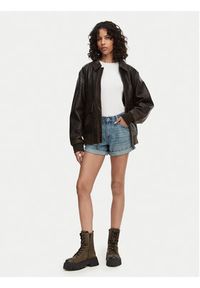 G-Star RAW - G-Star Raw Szorty jeansowe Judee D23211-D788 Niebieski Regular Fit. Kolor: niebieski. Materiał: bawełna #3