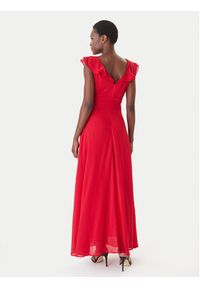Artigli Sukienka wieczorowa ACAB004623 Czerwony Regular Fit. Kolor: czerwony. Materiał: syntetyk. Styl: wizytowy #4