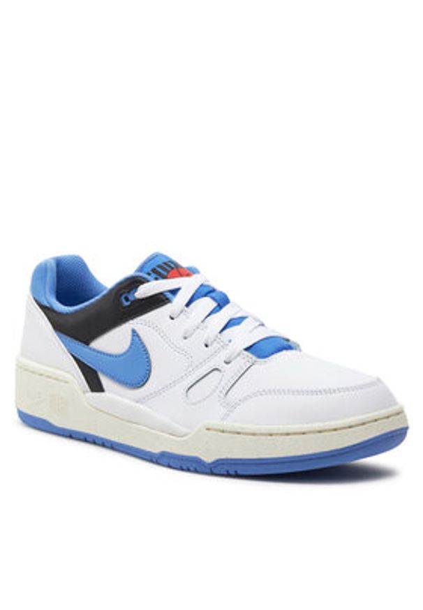 Nike Sneakersy Full Force Lo FB1362 100 Biały. Kolor: biały. Materiał: skóra