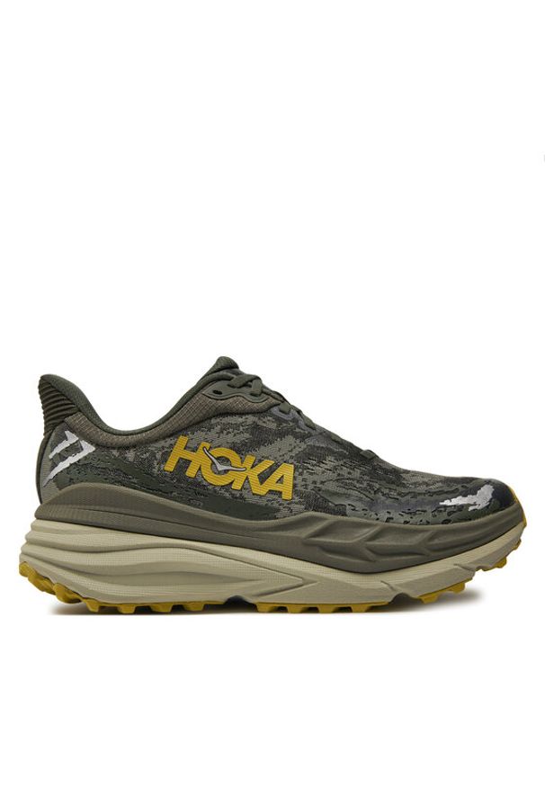 HOKA - Hoka Buty do biegania Stinson 7 1141530 Khaki. Kolor: brązowy