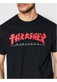 Thrasher T-Shirt Godzilla Czarny Regular Fit. Kolor: czarny. Materiał: bawełna #4