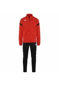 Dziecięcy dres Kappa Dalcito. Okazja: na uczelnię. Kolor: czarny, czerwony, wielokolorowy. Materiał: poliester. Styl: sportowy #1