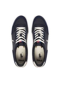 Polo Ralph Lauren Sneakersy 809P07527003 Granatowy. Kolor: niebieski. Materiał: skóra, zamsz #3