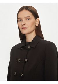 Motivi Płaszcz przejściowy 0034Q000521N Czarny Regular Fit. Kolor: czarny. Materiał: syntetyk, wiskoza #6