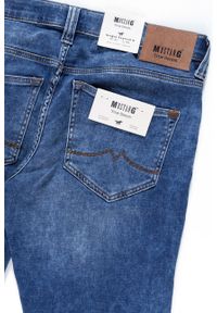 Mustang - SPODNIE MĘSKIE MUSTANG Oregon Tapered K DENIM BLUE 1006064 5000 313. Stan: obniżony. Wzór: nadruk. Styl: klasyczny #4