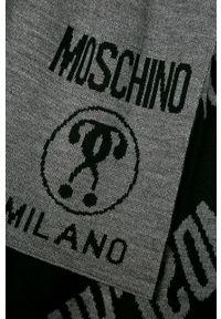 MOSCHINO - Moschino - Szalik. Kolor: szary #2