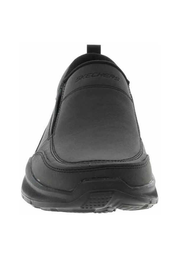 skechers - Buty do chodzenia męskie Skechers Equalizer 5.0 Harvey Black. Zapięcie: bez zapięcia. Kolor: wielokolorowy, czarny. Materiał: materiał. Szerokość cholewki: normalna. Sport: turystyka piesza