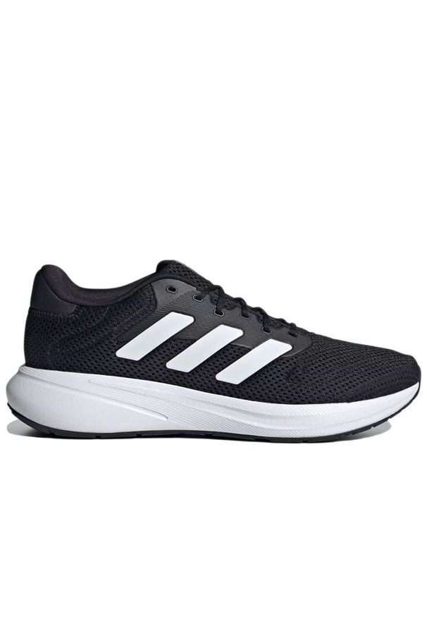 Adidas - Buty męskie adidas Running Response Runner IH6100 - czarne. Zapięcie: sznurówki. Kolor: czarny. Materiał: guma, materiał. Szerokość cholewki: normalna. Sport: bieganie