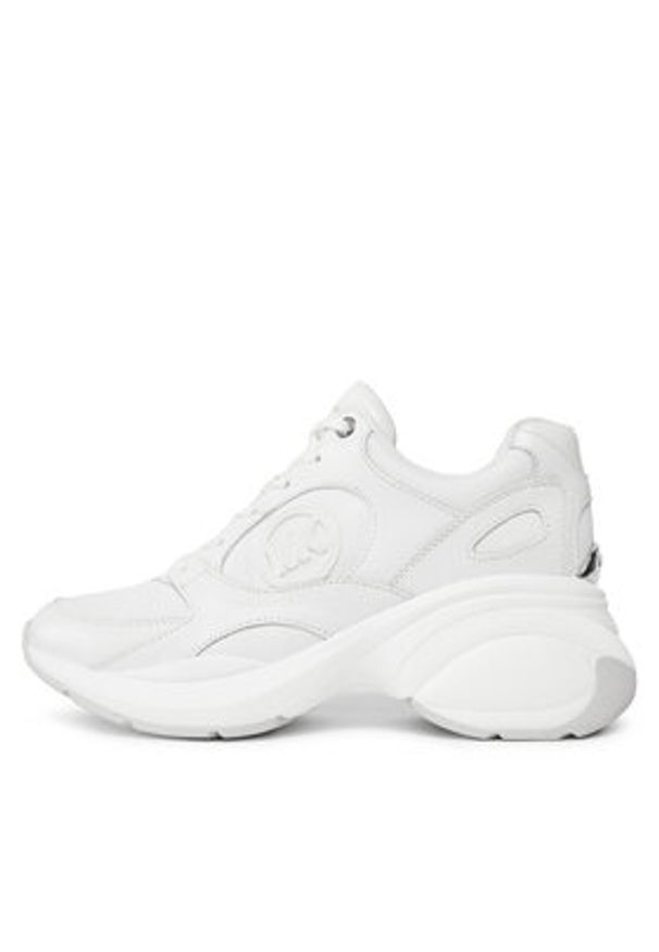 MICHAEL Michael Kors Sneakersy Zuma Trainer 43H3ZUFS2L Biały. Kolor: biały. Materiał: materiał