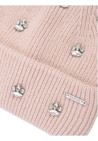 Guess Czapka AW5198 POL01 Różowy. Kolor: różowy. Materiał: materiał #2