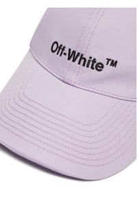 OFF-WHITE - Off-White Czapka z daszkiem OWLB026F22FAB0033610 Fioletowy. Kolor: fioletowy. Materiał: bawełna, materiał