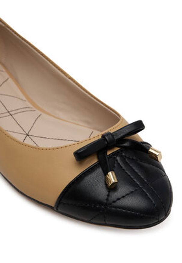 Aldo Baleriny Cristella 13691118 Brązowy. Kolor: brązowy. Materiał: skóra
