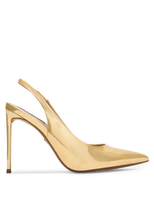 Nine West Sandały AYANA ZL22045-1CC Złoty. Kolor: złoty. Materiał: syntetyk