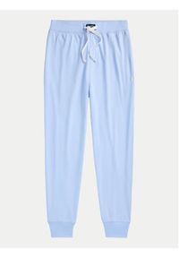 Polo Ralph Lauren Spodnie piżamowe 714899511012 Błękitny Regular Fit. Kolor: niebieski. Materiał: bawełna