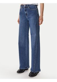 DKNY Jeansy DJ6M4228 Niebieski Wide Leg. Kolor: niebieski #1