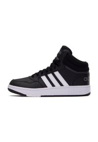 Adidas - Buty adidas Hoops Mid 3.0 K GW0402 czarne. Kolor: czarny #2