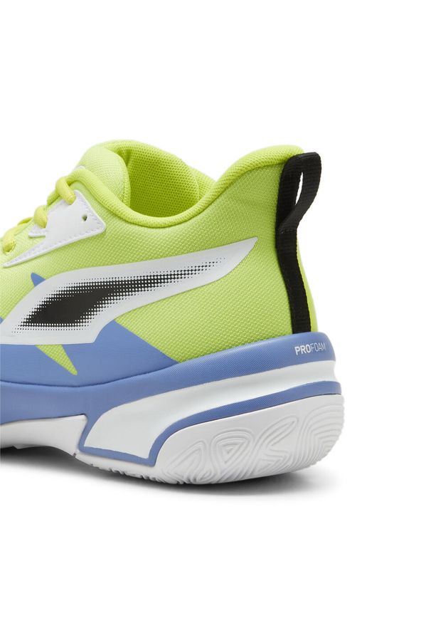 Buty koszykarskie męskie Puma Genetics. Kolor: wielokolorowy, żółty, zielony. Materiał: materiał, syntetyk. Sport: turystyka piesza, koszykówka