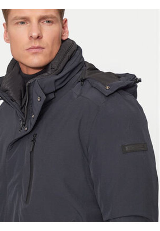 Pierre Cardin Kurtka przejściowa 10121./0057/6000 Czarny Regular Fit. Kolor: czarny. Materiał: syntetyk