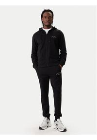 Jack & Jones Bluza College Logo 12288363 Czarny Regular Fit. Kolor: czarny. Materiał: bawełna #5