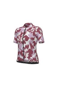 ALÉ CYCLING - Koszulka rowerowa damska Alé Cycling Solid Flower. Kolor: czerwony