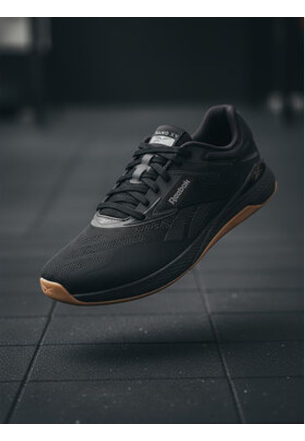 Reebok Buty na siłownię EO-NANO X5 100209359 Czarny. Kolor: czarny. Materiał: materiał. Sport: fitness