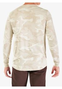 FOX - Bluza rowerowa męska Fox Ranger Tru Dri LS Jersey. Kolor: beżowy. Materiał: jersey