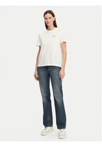 Marc O'Polo Denim T-Shirt 500 0005 916 Biały Relaxed Fit. Typ kołnierza: polo. Kolor: biały. Materiał: bawełna #4