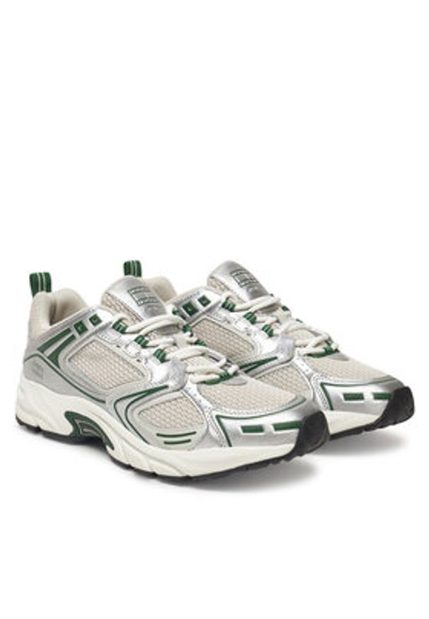 Tommy Jeans Sneakersy Archive'97 Metallic EM0EM01572 Biały. Kolor: biały. Materiał: materiał