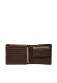TOMMY HILFIGER - Tommy Hilfiger Duży Portfel Męski AM0AM12771 Brązowy. Kolor: brązowy. Materiał: skóra #2
