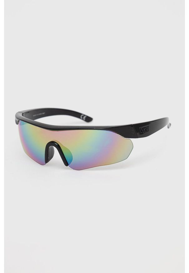Vans okulary przeciwsłoneczne kolor czarny. Kolor: czarny
