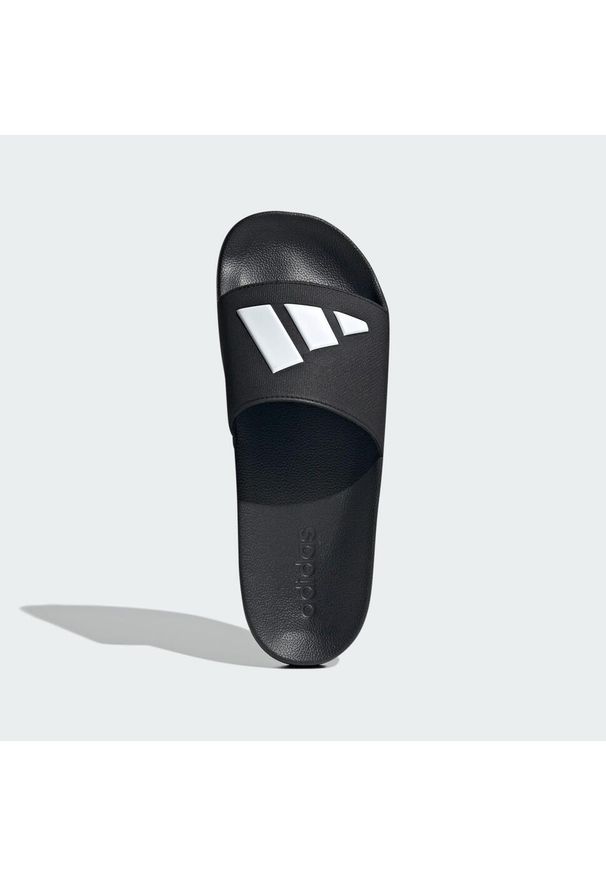 Adidas - Klapki Adilette Shower. Kolor: czarny, biały, wielokolorowy. Styl: klasyczny, sportowy