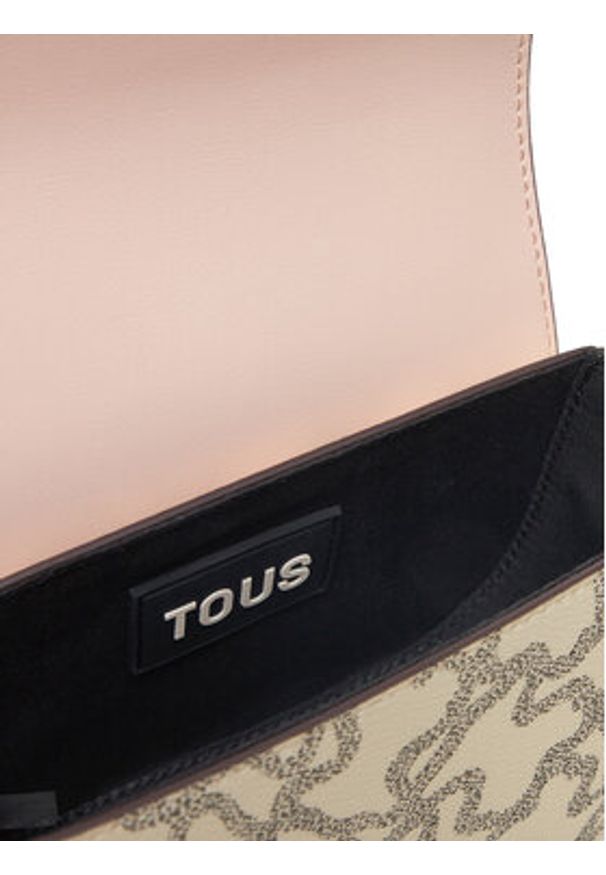 Tous - TOUS Torebka Kaos Icon 2002186801 Beżowy. Kolor: beżowy. Materiał: skórzane