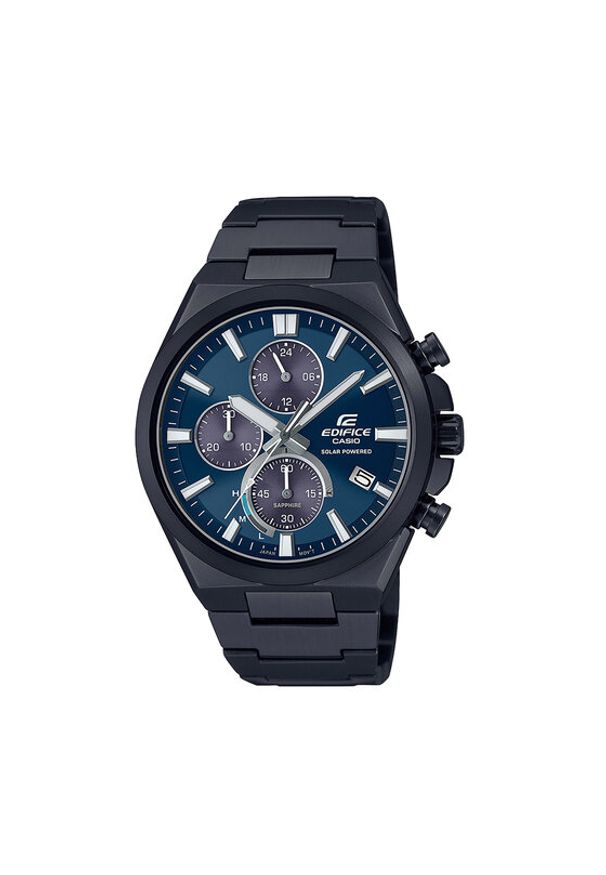 Casio Zegarek Edifice Solar Powered Chronograph EFS-S630DC-2AVUEF Czarny. Kolor: czarny