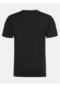 La Martina T-Shirt YMR305 JS324 Czarny Regular Fit. Kolor: czarny. Materiał: bawełna