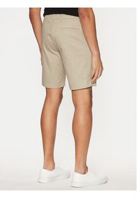 Calvin Klein Szorty materiałowe K10K114071 Beżowy Slim Fit. Kolor: beżowy. Materiał: bawełna #5
